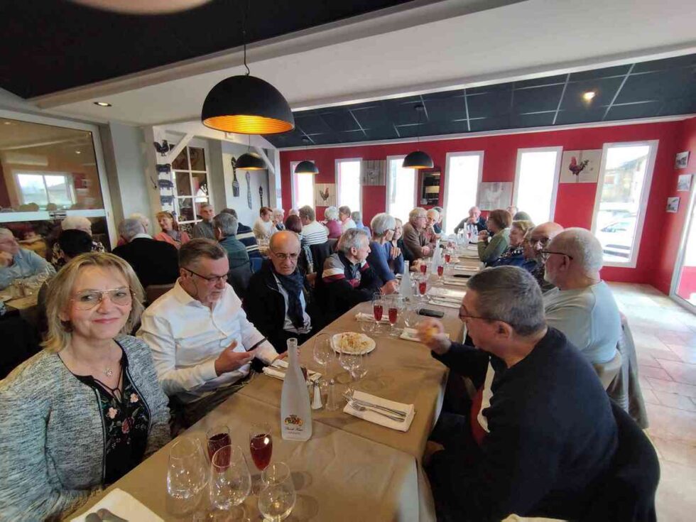 Absac - Repas fin d'année 2022 - table 2